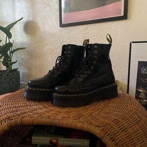 Dr. Martens Jadon Smooth Leather Platform Boots